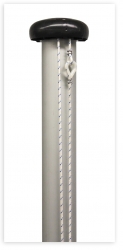 Fahnenmast Aluminium MA | Ø 75 mm | mit aussenliegender Seilführung